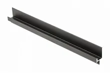 Ручка врезная FIRM "L" L-3,5м, черный матовый